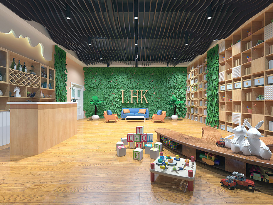 幼兒園接待廳設(shè)計