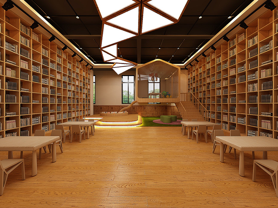 幼兒園閱覽室設(shè)計