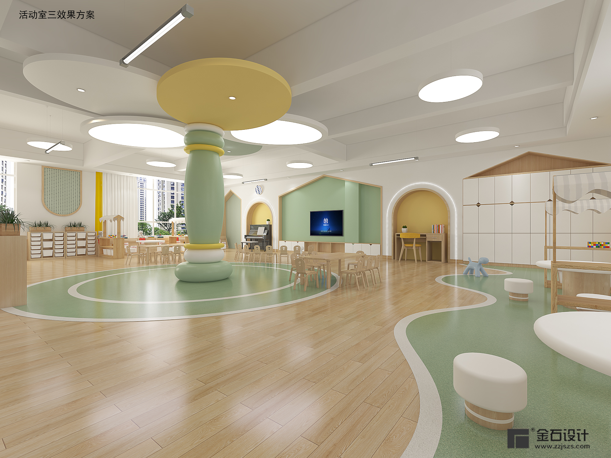 托育中心教室設(shè)計(jì) | 保育為主，責(zé)任為先！