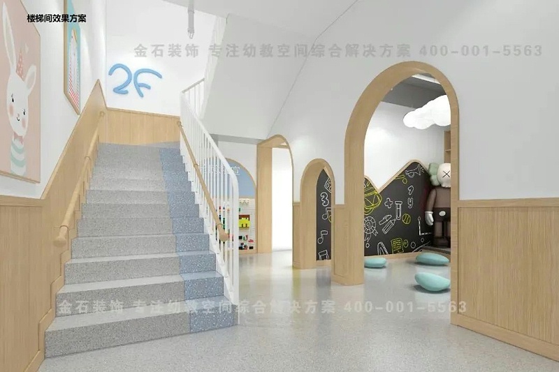 幼兒園樓梯間設(shè)計(jì)