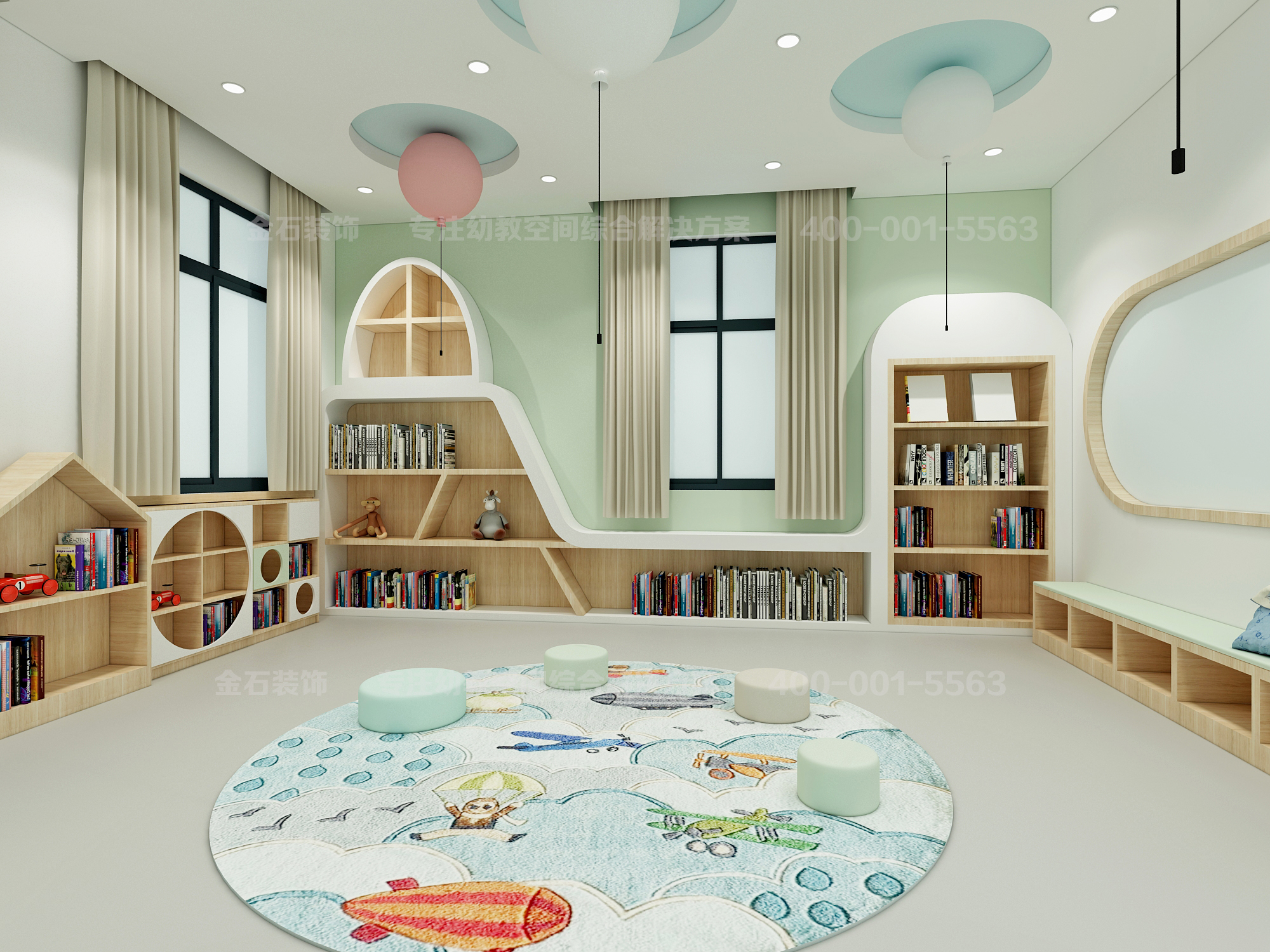 繪本室里的“小心機(jī)”讓孩子們愛上閱讀