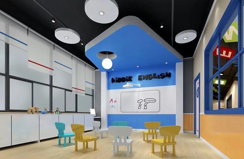 英語培訓(xùn)機(jī)構(gòu)設(shè)計(jì)裝修