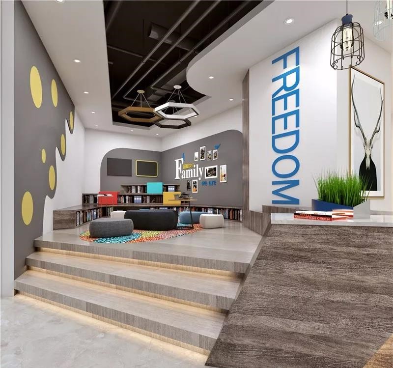 英語培訓(xùn)機(jī)構(gòu)設(shè)計(jì)裝修