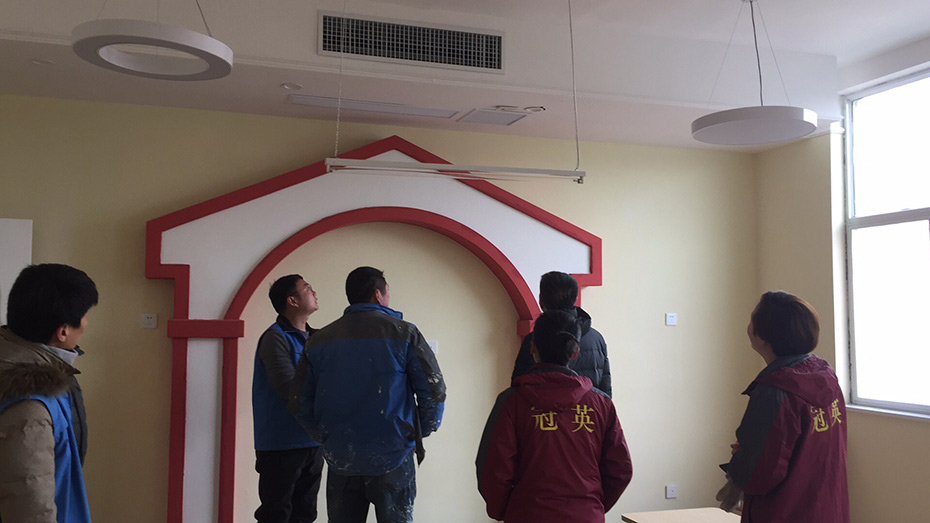 新鄉(xiāng)冠英雙語幼兒園-金石裝飾設(shè)計案例