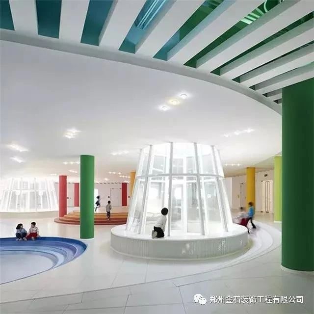 這樣的幼兒園，孩子一看就喜歡-金石裝飾 幼兒園裝修設(shè)計