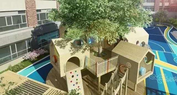 幼兒園景觀設(shè)計(jì)，核心塑造童趣性-金石裝飾幼兒園裝修設(shè)計(jì)