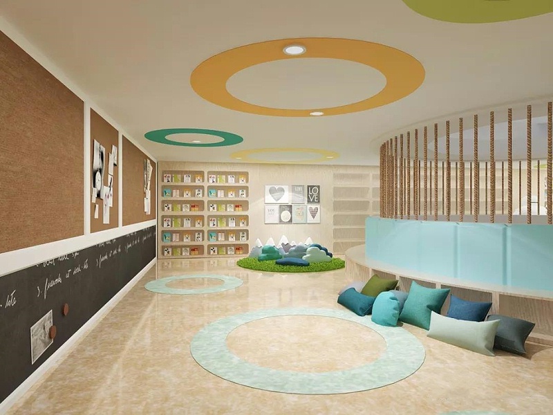 簡歐風(fēng)格幼兒園設(shè)計(jì)裝修